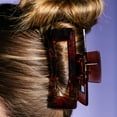 thumbnail image 6 of Gimme Beauty Rectangle Claw Clip For Thick Hair, Black Tortoise, 2 Count, 6 of 6