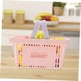 thumbnail image 5 of Cesta de ducha de almacenamiento de plástico para spa con asa para baño, salud, cosméticos, artículos para el cabello y productos de belleza, pequeña, 5 of 5
