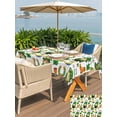thumbnail image 4 of Saint Patrick's Day Outdoor Tablecloth - 60x120 Inch Rectangle Dining Table Cover, Gnomes Hats Boots Clovers Leaves Waterproof Outdoor Table Cloth with Umbrella Hole & Zipper for Picnic/Patio/Party, 4 of 7