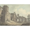 thumbnail image 3 of Thomas Hearne 18x14 Black Modern Framed Museum Art Print Titled - The Ruins of the College of Lincluden, Near Dumfries (ca. 1778), 3 of 5