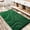 Green, variant on Bathroom Rugs Runner 24 x 72 Inch Extra Long Bath Rug Non-Slip Machine Washable Bath Mats Green Soft Carpets for Floor, Tub and Shower