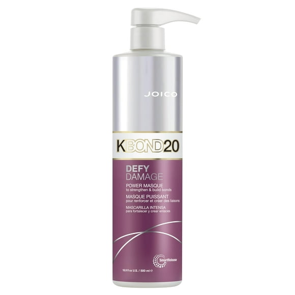 Joico Defy Damage KBOND20 Power Masque | For Stronger, Hydrated Hair | Color-Safe | Rebuild & Protect Bonds | Paraben-Free | Animal-Test Free Formula | 16.9 Fl Oz