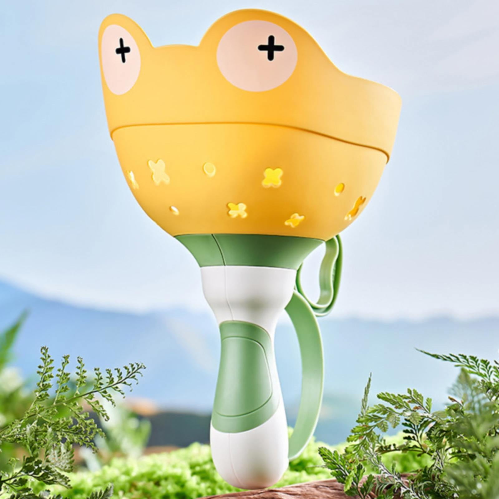 LGHDIWN Outdoor Toys for Kids Ages 4-8: Flying Disc Launcher Toys Manual Capture Catching Outdoor Games for 3 4 5 6 7 8 Years Old - Outside Toys for Toddlers 3-5