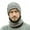 Grey, variant on Baberdicy Hat Unisex Winter Windshield Scarf Hat101% Cotton Against Coldness Hiking Man Baseball Cap Red