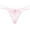 Pink, variant on Panties for Women,Sheer Low Rise Thong Pearl Massage Design Japanese T-Back Underwear,Womens Underwear,Pink,One Size