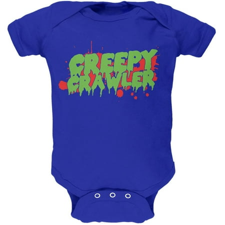 

Halloween Creepy Crawler Royal Soft Baby One Piece - 0-3 months