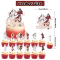 thumbnail image 4 of 32 Pcs Theme Birthday Party Decorations,With 13 Cupcake Toppers,18 Balloons,1 Happy Birthday Banner Garland for Party Decorations, 4 of 4