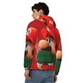 thumbnail image 5 of Lsque Mario for Mens Full-zip Hoodie, Zip-up Pullover Hooded Sweatshirt, Kangaroo Pocket Hoodie Ideal for Daily Wear, Travel, and Home-3X-Large, 5 of 8