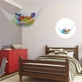 thumbnail image 2 of Yooshoverk Toy Organizer Hammock Style Hollow Design Solving Kids Room Clutter Wall Mount Storage, 2 of 9