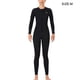 thumbnail image 2 of Traje de buceo Traje de buceo Hombre y traje de mujer Cuerpo completo Cuerpo Frío Sensación Mono para bucear Snorkeling Surfing Natación Mujer / Negro M seitruly OD003627-08, 2 of 5