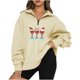 thumbnail image 2 of Ichuanyi liquidación de mujeres de moda collar de manga larga estampada con tiras camiseta casual tops ICHUANYI WER2023082206570, 2 of 5
