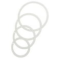 thumbnail image 4 of MERIGLARE 4x Dampening Drum Mute Rings Instrument Accessory Practical Snare Drum Rings B, 4 of 9