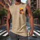 thumbnail image 4 of Pullover de Moda Casual para Hombres Cuello Redondo sin Mangas Suelto Primavera Y Verano, 4 of 5