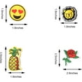 thumbnail image 2 of 60PCS Embroidered Iron on Patches DIY Accessories, Random Assorted Decorative Patches, 2 of 5