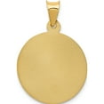 thumbnail image 5 of 14K Yellow Gold Polished D/C Corpus Circle Pendant (29.5 X 20.5) Made In Mexico k5617, 5 of 6
