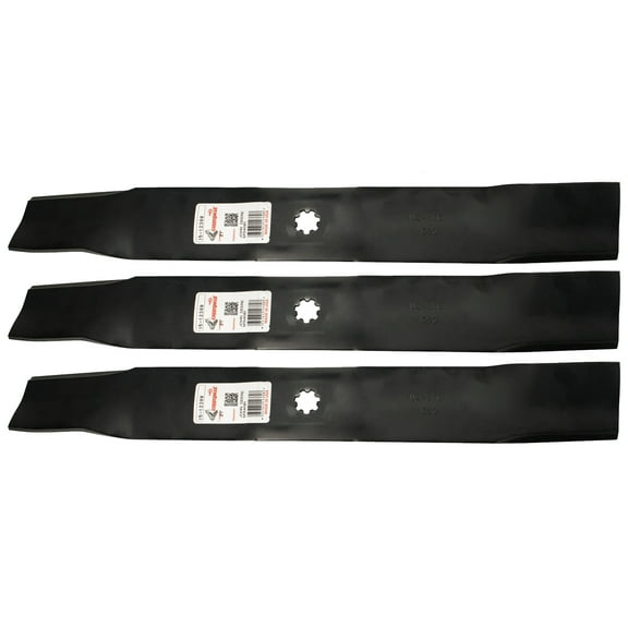 3 Rotary® 12380 Mower Blades for John Deere® AM137327 AM141032 42" Deck