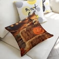 thumbnail image 5 of pumpkin scarecrow haylinen toss pillowcase decoration pillowcase gifting preferred 18x18 inch cushion cover sofa pillowcase sofa bedroom living room car, 5 of 8