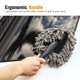 thumbnail image 4 of Car Duster, 2 Pack Super Soft Microfiber Car Dashboard Brush - Gray, 4 of 5