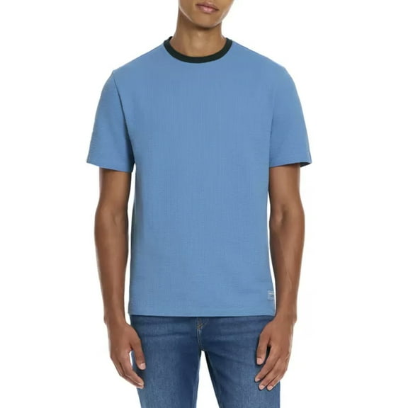 Scotch & Soda Amsterdam Men’s Short Sleeve Tee Shirt. Size Large. Blue