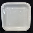 thumbnail image 2 of Square Paper Plates, 7 in, White, 16ct, 2 of 3
