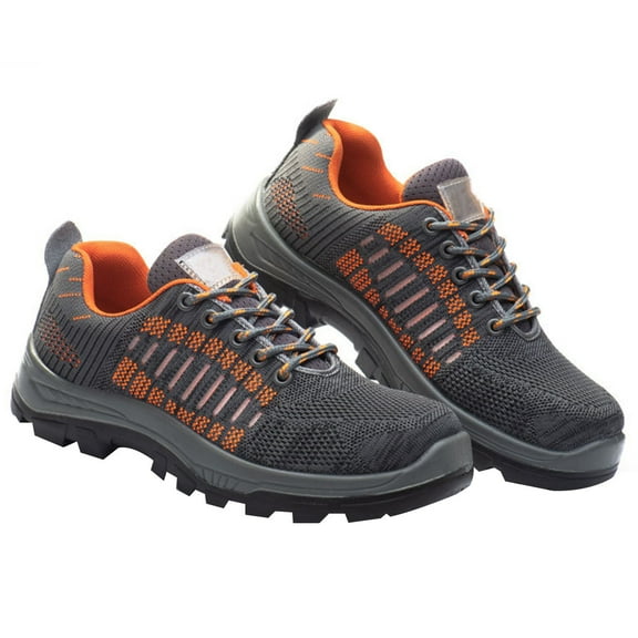 Safety Trainers Men Women Safety Shoes Lightweight Steel Toe Cap Trainers Work Shoes Non Slip Breathable
