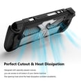 thumbnail image 3 of Funda protectora para consola de juegos con soporte para Asus Rog Ally (negro), 3 of 4