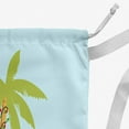 thumbnail image 3 of Simply Daisy Palm Tree with Christmas Lights 28 x 36 in Light Blue Laundry Bag, 3 of 3
