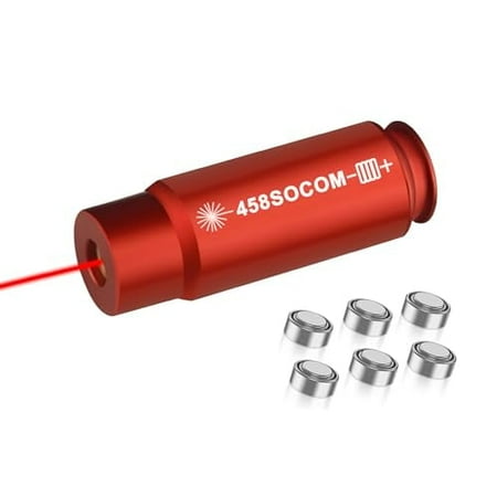 GOTICAL Laser Bore Sighter Red Dot Hunting Tool 458 Cartridge Bore Sight