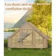 thumbnail image 3 of 6-8 Person Inflatable Camping Tent, All-Season Waterproof Oxford Cabin Tent with Pump, Quick Setup Luxury Air Tent for Family Glamping & Outdoor Adventures, 3 of 7
