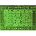 thumbnail image 1 of Ahgly Company Indoor Rectangle Oriental Green Traditional Area Rugs, 4' x 6', 1 of 4