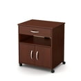 thumbnail image 2 of Pemberly Row Modern / Contemporary Printer Cart in Royal Cherry, 2 of 5