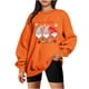 thumbnail image 2 of Puntoco Mujer Moda Suelta Manga Larga Cuello Redondo Blusa Navidad Impresión Camiseta tops Puntoco Puntoco-2885, 2 of 5