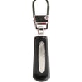thumbnail image 3 of (2 pack) Coats & Clark Zipper Pulls, Metal, Black Rubber & Silver, 3 of 3