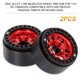 thumbnail image 2 of Llantas 2PCS Aleación De Zinc 1.9in Beadlock Llanta Hub 12 Orificio Redondo Para 1/10 RC Crawler Compatible Con Hsp Redcat Traxxas Tamiya Hpi RC4wd Axial, 2 of 7