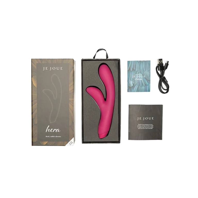 Je Joue Hera Rechargeable Silicone Rabbit Vibrator Fuchsia