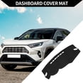 thumbnail image 3 of Unique Bargains Dashboard Cover for Mitsubishi Outlander 2014-2017 / Center Console / Non-Slip / Suede / 1 Pcs Black Red, 3 of 6