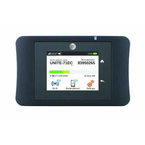 Unite Pro Wifi Hotspot Black At T Walmart Com