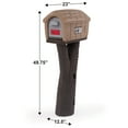 thumbnail image 3 of Simplay3 Rustic Home Post Mailbox, Multi-Color, 3 of 8