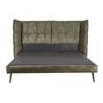 thumbnail image 1 of Cama Matrimonial Dhalia Verde Kessa Muebles, 1 of 5