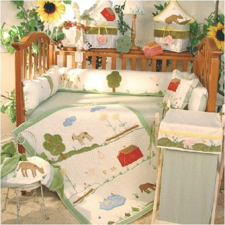 - Brandee Danielle Appletree Farm 4 Piece Crib Bedding Set