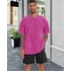thumbnail image 2 of Remera ADOREJOY XL rosa claro oversize vintage holgada, 2 of 9