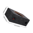 thumbnail image 2 of unbranded Caja Acústica De Madera Y ABS Para Subwoofer De Color Negro, 2 of 6