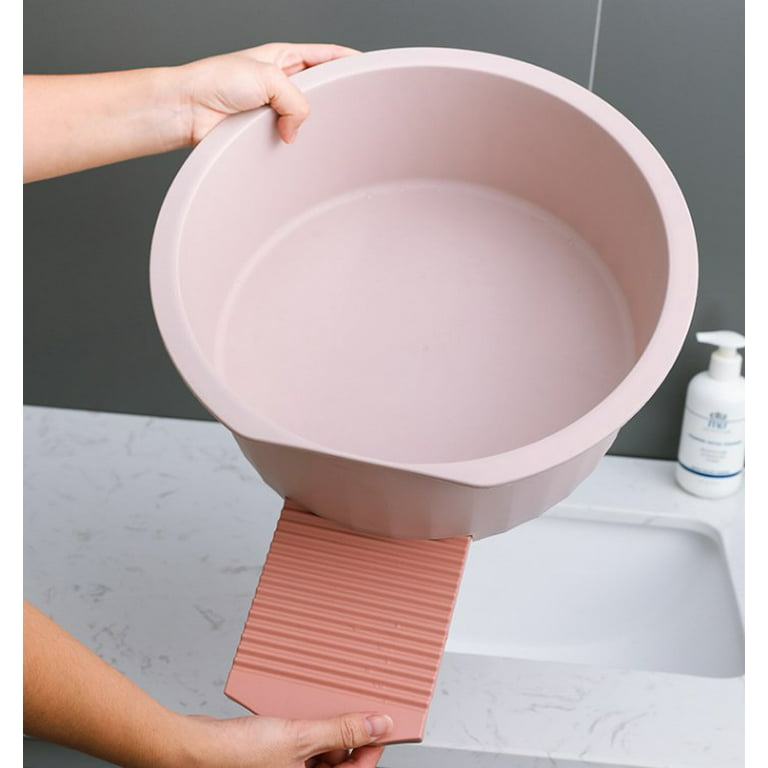 Washboard Basin Hand Wash Board Laundry Board Bucket Hand Washing Clothes  Bucket