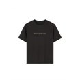 thumbnail image 1 of Camiseta informal con estampado "Jesús te ama" para niño - Manga corta, cuello redondo, negra con letras blancas, ropa de verano para jóvenes, camisetas para adolescentes, 1 of 5