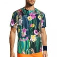 thumbnail image 2 of T Shirt For Men Funny Cactus Gym Beach Flower Bloom Print Vintage Fashion Tee Shirt For Mens Design, 2 of 7