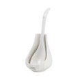 thumbnail image 3 of 1 Set Practical Spoon Holder Ceramic Scoop Eating Spoon for Home (White), 3 of 4