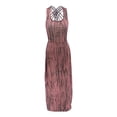 thumbnail image 5 of WTXUE Robes pour Femmes 2024, Robe d'Été Automne Multi-Imprimée pour Fête Mariage, Robe Dos Nu, Robe Rose pour Femmes, Rose TG, 5 of 5