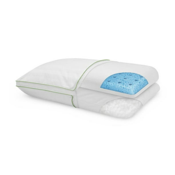 28" Dual Comfort Gusseted Side Standard Size Bed Pillow ...