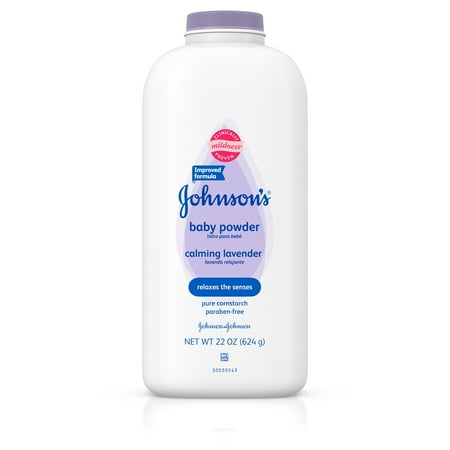 Johnson's Baby Powder Calming Lavender For Irritated Skin, 22 Oz.
