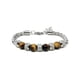 thumbnail image 1 of PULSERA SAROSA DE ACERO INOXIDABLE Y PIEDRAS, 1 of 1